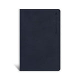 CSB Student Study Bible Navy Leathertouch