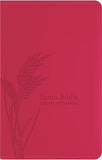 Santa Biblia de Promesas Reina Valera 1960 Tamaño Manual Letra Grande | Rosada | Cierre (Spanish Edition)