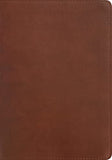 NLT Super Giant Print Bible Filament Enabled Edition (Red Letter LeatherLike Brown)