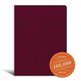 CSB Tony Evans Study Bible Burgundy LeatherTouch Black Letter Study Notes and Commentary Articles Videos Charts Easy-to-Read Bible Serif Type