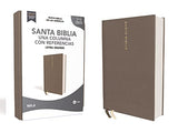 NBLA Santa Biblia Una Columna con Referencias Letra Grande Edicion Letra Roja - NBLA Single Column Reference Bible