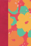NVI Biblia letra gigante floral símil piel (Spanish Edition)