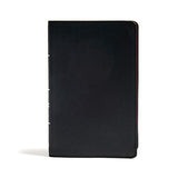 CSB Ultrathin Reference Bible genuine leather