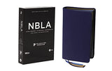 NBLA Biblia Ultrafina Letra Grande Colección Premier Azul Marino: Edición Limitada (Spanish Edition)