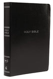 NKJV Comfort Print Reference Bible Center Column Giant Print Leather Look