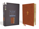 NASB, Thinline Bible, Large Print, Red Letter Edition, 1995 Text, Comfort Print