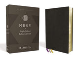 NRSV Single Column Reference Bible Comfort Print