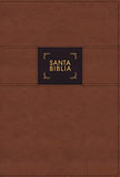 NBLA Biblia de Estudio Gracia y Verdad Leathesoft Café Interior a dos colores con Índice (Spanish Edition)