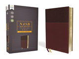 NASB Thinline Bible Large Print Comfort Print