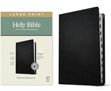 NLT Large-Print Thinline Reference Bible Filament Enabled Edition