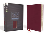NASB, Thinline Bible, Large Print, Red Letter Edition, 1995 Text, Comfort Print