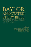 NRSV Baylor Annotated Study Bible with the Apocrypha