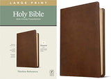 NLT Large-Print Thinline Reference Bible Filament Enabled Edition