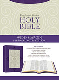 Holy Bible: Wide-Margin Personal Notes Edition [Lavender Plume]