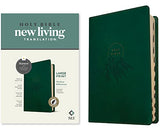 NLT Large Print Thinline Reference Bible Filament Enabled Edition (LeatherLike Evergreen Mountain  Indexed)