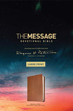 The Message Large Print Devotional Bible