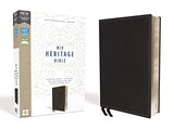 NIV Comfort Print Heritage Bible