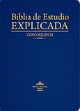 Biblia de Estudio Explicada con Concordancia RVR 1960
