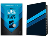 NLT Boys Life Application Study Bible TuTone (LeatherLike Midnight Blue Indexed)