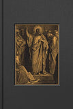 CSB Adorned Bible Charcoal Cloth-Over-Board