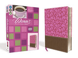 NIV Women's Devotional Bible Large Print Leathersoft Brown/Pink