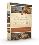 NRSV Cultural Backgrounds Study Bible: Bringing to Life the Ancient World of Scripture