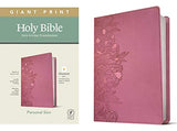 NLT Personal Size Giant Print Holy Bible, Filament Enabled Edition