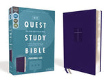 NIV Personal Size Quest Study Bible Comfort Print soft leather