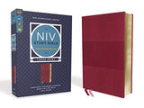 NIV Large-Print Study Bible, Fully Revised Edition, Comfort Print, Red Letter