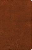NASB Large Print Personal Size Reference Bible Burnt Sienna LeatherTouch Indexed
