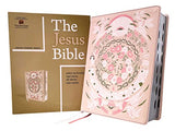 The Jesus Bible Artist Edition ESV Leathersoft Peach Floral Thumb Indexed