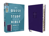 NIV Personal Size Quest Study Bible Comfort Print soft leather