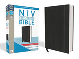 NIV Thinline Bible Large Print Black