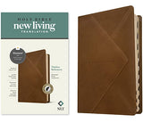 NLT Thinline Reference Bible Filament Enabled Edition (LeatherLike Messenger Brown Indexed)