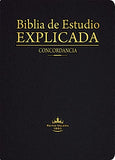 Biblia de Estudio Explicada con Concordancia RVR 1960