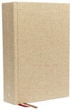 NKJV Interleaved Bible Journal Edition Hardcover Tan Red Letter Comfort Print: The Ultimate Bible Journaling Experience