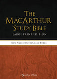 NASB MacArthur Study Bible Large Print