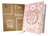 The Jesus Bible Artist Edition ESV Leathersoft Peach Floral