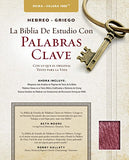 The Hebrew-Greek Key Word Study Bible Spanish Edition: Reina-Valera 1960 Edition Bonded Black (Volume 1)