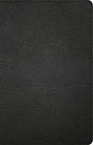 NASB Large Print Personal Size Reference Bible Black Genuine Leather Indexed