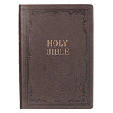 KJV Holy Bible, Super Giant Print Faux Leather Red Letter Edition, Ribbon Marker, King James Version