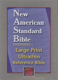 NASB UltraThin Large Print Reference Bible