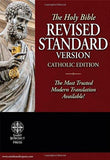 The Holy Bible RSV Catholic Edition - Burgundy
