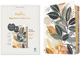 NLT Wide Margin Bible Filament Enabled Edition (Red Letter LeatherLike Autumn Leaves): DaySpring Signature Collection