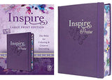 NLT Large Print Inspire Bible