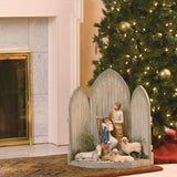 Willow Tree Gentle Animals of The Stable for The Christmas Story, Sculpted Hand-Painted Nativity Figures, 3-Piece Set