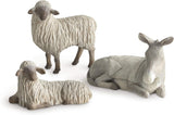 Willow Tree Gentle Animals of The Stable for The Christmas Story, Sculpted Hand-Painted Nativity Figures, 3-Piece Set